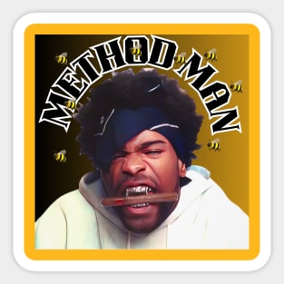 Method Man aka Johnny Blaze Variant Sticker